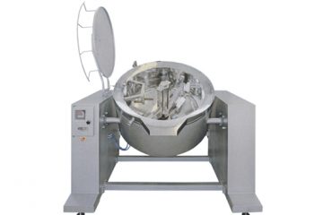 Fryer for pastes and sauces